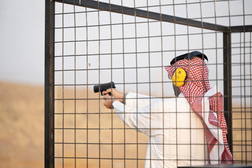 الأمير تركي بن محمد بن فهد يزور محمية الإمام تركي بن عبدالله الملكية 