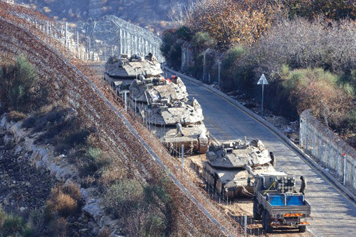 قوة إسرائيلية تتوغل في ريف القنيطرة الشمالي 