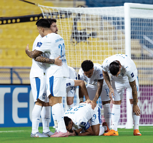 هزم الغرافة بهدفين.. 