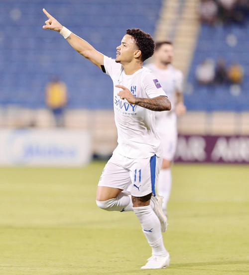 في مباراة الغرافة والهلال 