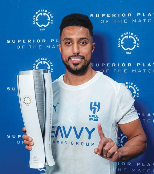  سالم الدوسري.. حضور دائم