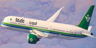 «السعودية» تطلق أولى رحلاتها المفعَّلة بالكامل بالإنترنت 