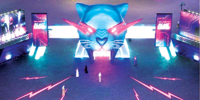 الجمهور بانتظار افتتاح منطقة «Beast Land» 