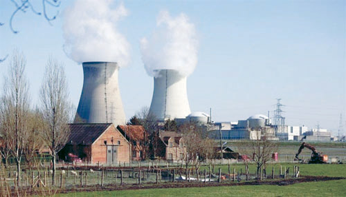 رصد مُسيرات فوق محطة للطاقة النووية ببلجيكا 