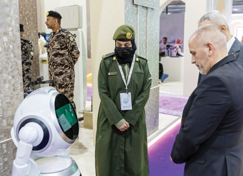 جناح الداخلية في مؤتمر ومعرض الحج