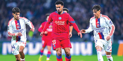 سان جيرمان يعود إلى قمة الدوري الفرنسي 