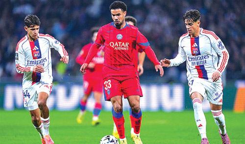 سان جيرمان يعود إلى قمة الدوري الفرنسي 