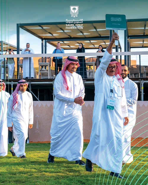 انطلاق البطولة العربية للجولف بالرياض بمشاركة (13) دولة 