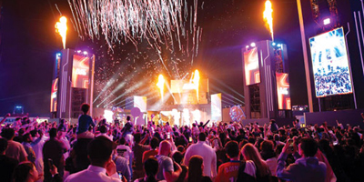 حضور كبير لفعاليات «Beast Land» 