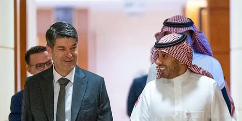 السفير الفرنسي يزور مدينة الملك عبدالله للطاقة الذرية والمتجددة 