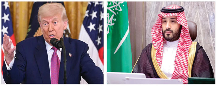 توقعوا أن تشهد زيارة سمو ولي العهد لواشنطن توقيع اتفاقيات عملاقة.. اقتصاديون: 