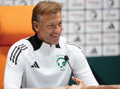 رينارد في المؤتمر الصحفي