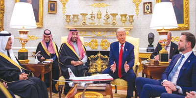 ولي العهد: نريد مساراً جاداً لحل الدولتين 