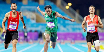 النخلي وآل حزام يحققان ذهب ألعاب القوى.. والفضة للعطافي 