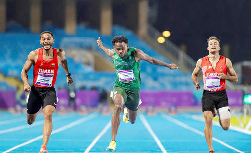 النخلي وآل حزام يحققان ذهب ألعاب القوى.. والفضة للعطافي 