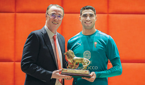 أفضل لاعب في إفريقيا للمرة الثانية تواليًا 