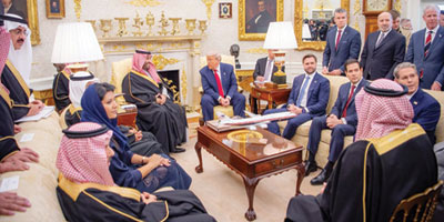 الرئيس الأمريكي يستقبل ولي العهد في البيت الأبيض.. ويرأسان القمة السعودية الأمريكية 