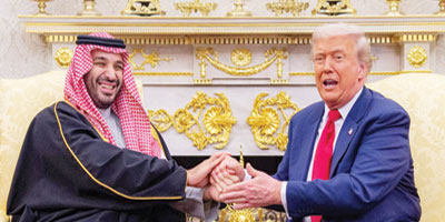ولي العهد ورئيس الولايات المتحدة الأمريكية يوقِّعان اتفاقية الدفاع الإستراتيجية 