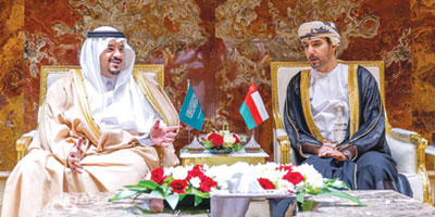 نائب أمير منطقة الرياض رعى احتفالات اليوم الوطني العماني 