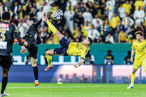  باكورد من كريستيانو اختتم به الرباعية