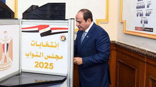 بدء المرحلة الثانية لانتخابات مجلس النواب المصري 