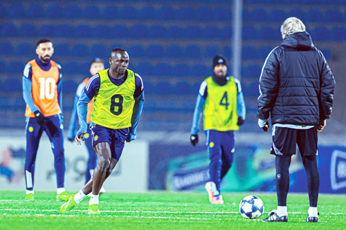 النصر يكمل جاهزيته لمواجهة استقلول الطاجيكي 