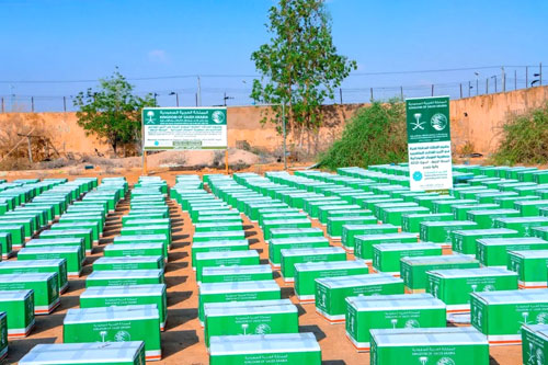 مشاريع إغاثية وتنموية بـ(142) مليار دولار أمريكي 