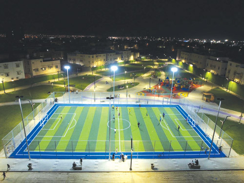 بلدية الجبيل تنتهي من تنفيذ مشروع حديقة الجوهرة 