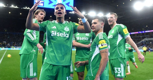 نيوكاسل يحقق فوزًا عريضًا على إيفرتون 