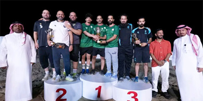 ختام بطولة المملكة الشاطئية للمصارعة بجازان 