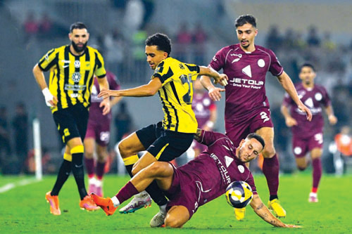 من لقاء الاتحاد والشباب