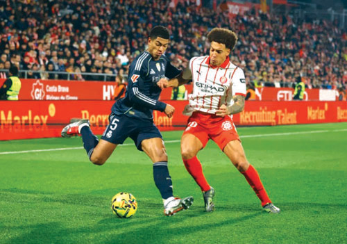  من لقاء ريال مدريد وجيرونا