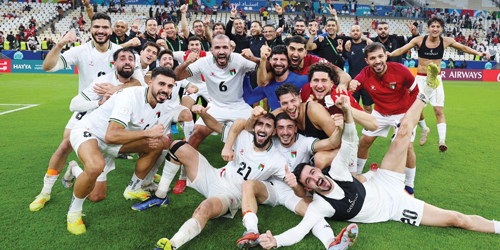  المنتخب الفلسطيني يتصدر مجموعته