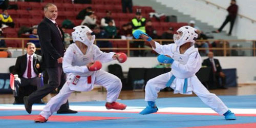 تواصل بطولة الكاتا والقتال «جماعي» 