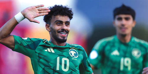 خماسية لأخضر الـ(23) في مرمى البحرين 