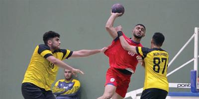 النور ينفرد بالصدارة في ممتاز اليد 