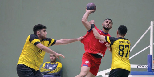 النور ينفرد بالصدارة في ممتاز اليد 