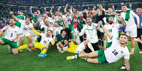 خارطة الكرة العربية تتغير بكأس العرب..فلسطين وسوريا  إلى دور الـ8 على حساب تونس وقطر 