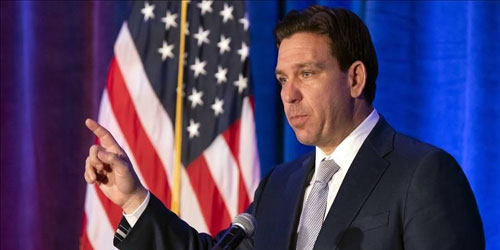  حاكم ولاية فلوريدا رون ديسانتيس