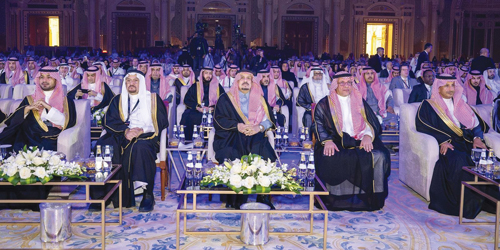  سموه خلال افتتاح المؤتمر