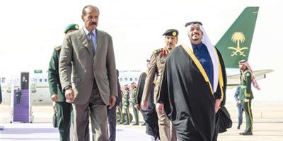 رئيس إريتريا يصل إلى الرياض 