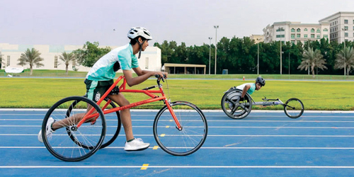 الأخضر البارالمبي يستعد للألعاب الخامسة بدبي 