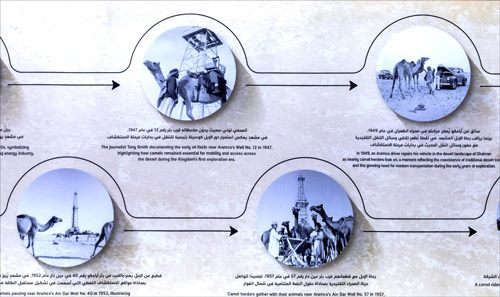 صور تاريخية تكشف دور الإبل في بناء رحلة التطوّر في المملكة 