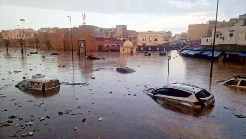 المغرب: ارتفاع عدد قتلى السيول في إقليم آسفي إلى 37 شخصاً 