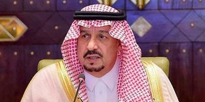 أمير منطقة الرياض يوجه بسرعة رفع تقارير نتائج الحالة المطرية 