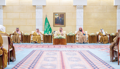 جانب من الاستقبال