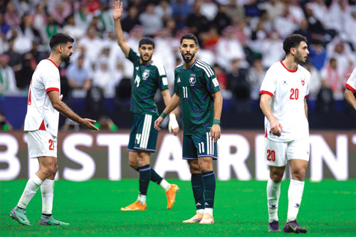 من لقاء الأردن والسعودية