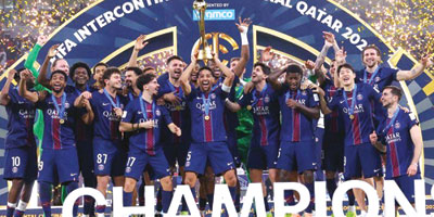 باريس سان جرمان بطلاً للقارات 