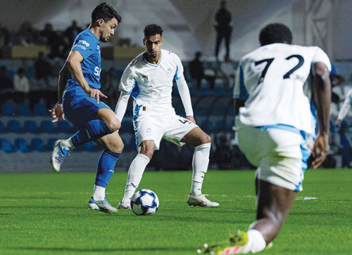 جانب من المباراة