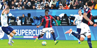 مدرب بولونيا: لدينا القدرة على الفوز بالسوبر 